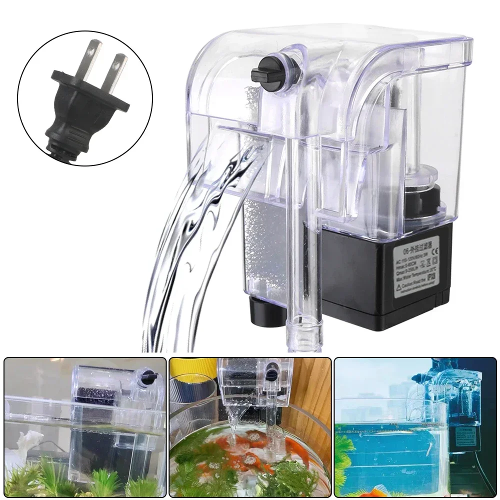 

Oxygen Submersible Water Purifier Water Pumps Mini Fish Tank Filte for Aquarium Fish Tank 250L/H EU US Plug Aquarium Accessoires