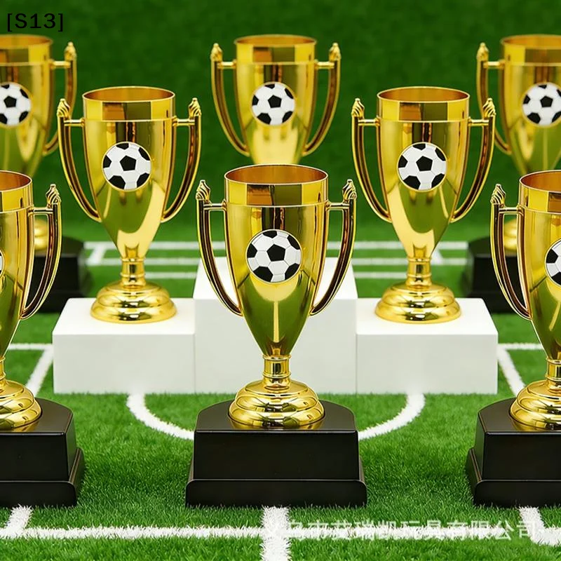 1Pcs Creative Competition Special Trophies Mini Football Trophy For Sporting Events Birthday Parties Kids Party Filler Gift[Q]Q@