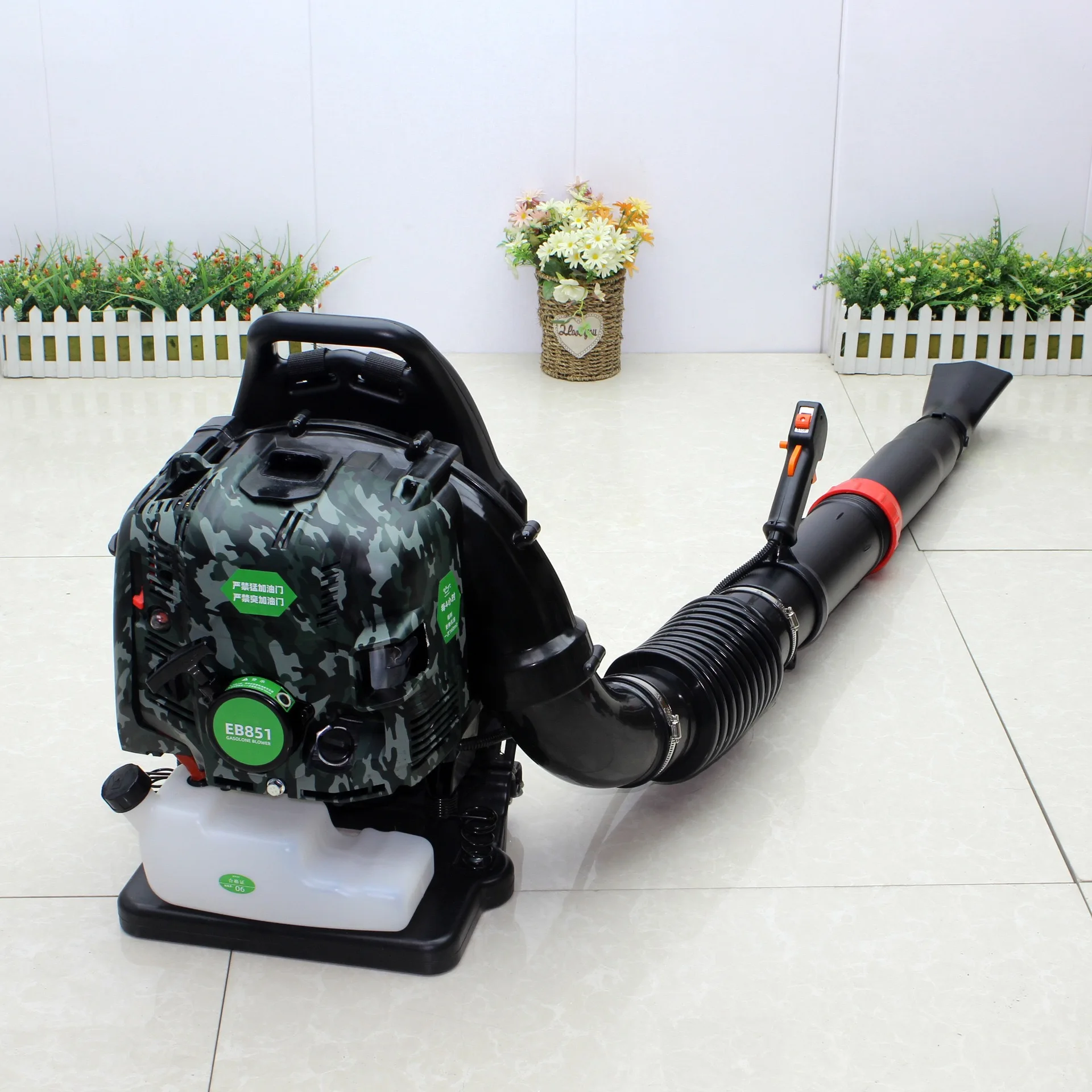 Snow Blower EB851 78cc Four-stroke Gasoline Blower Knapsack Leaf Blower High-Power Wind Fire Extinguisher