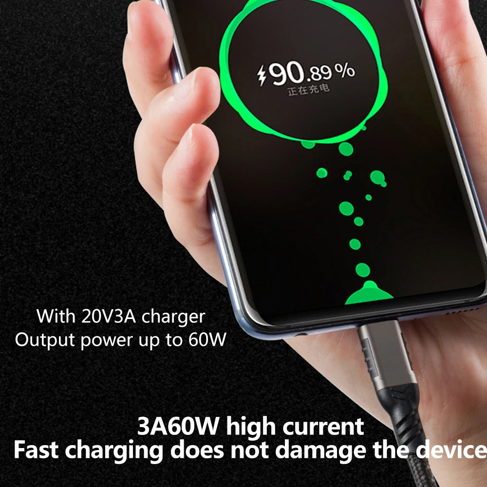 Рисунок 2 - Кабель типа C — USB A PD 60 Вт/3 А USB3