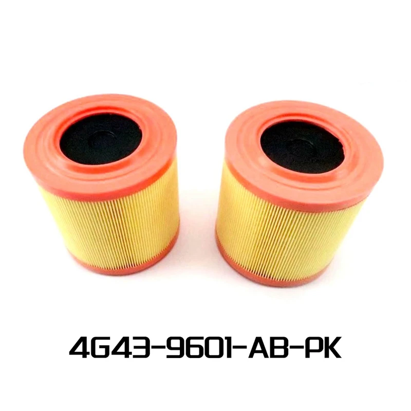 2 Pcs Air Filter Elements Car Air Filter  For Aston Martin DB9 DBS Vantage V8 V12, 4G43-9601-AB-PK