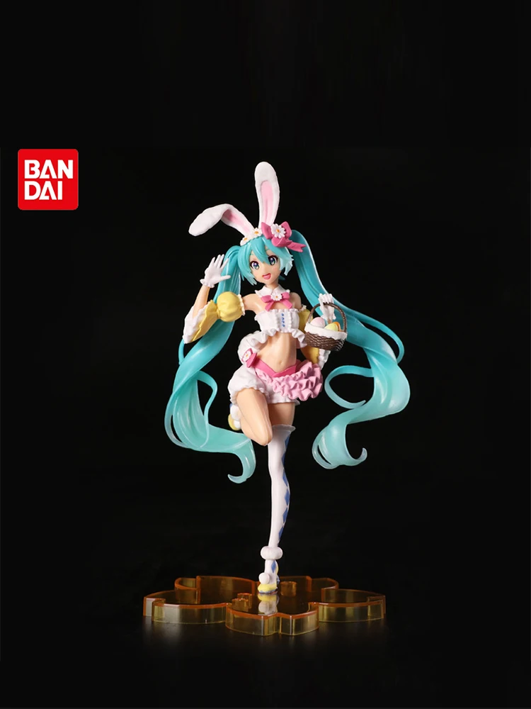 23CM Hatsune Miku Anime Figuur Kawaii Pvc Model Pop Actiefiguren konijnenoren Verzamelen ornamenten Kerst Speelgoed geschenken