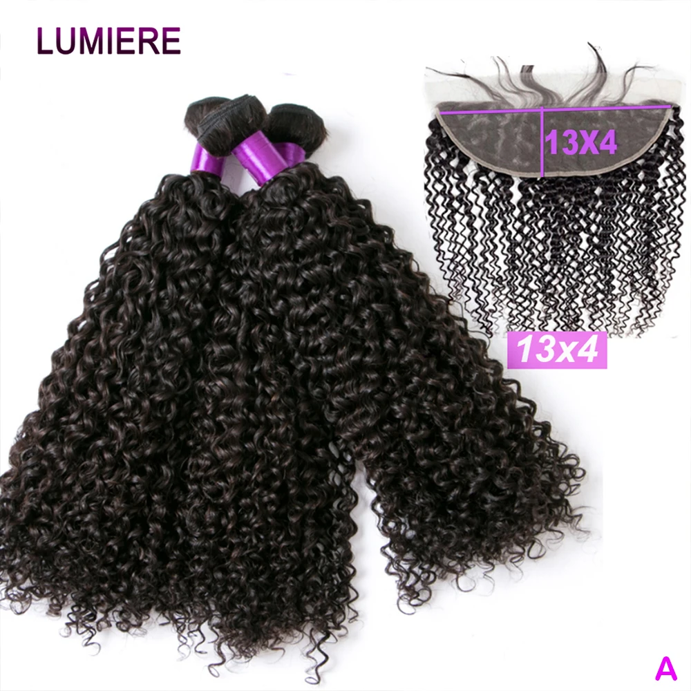 

Афро-кудрявые глубокие вьющиеся волнистые пучки и застежка Бразильские человеческие волосы 3/4 Пучок с HD-застежкой Фронтальное предварительно выщипанное наращивание волос