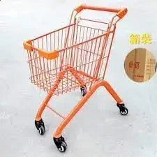 High quality Shop Kids Hand Push Trolley Customized Mall Shopping Kids Trolley