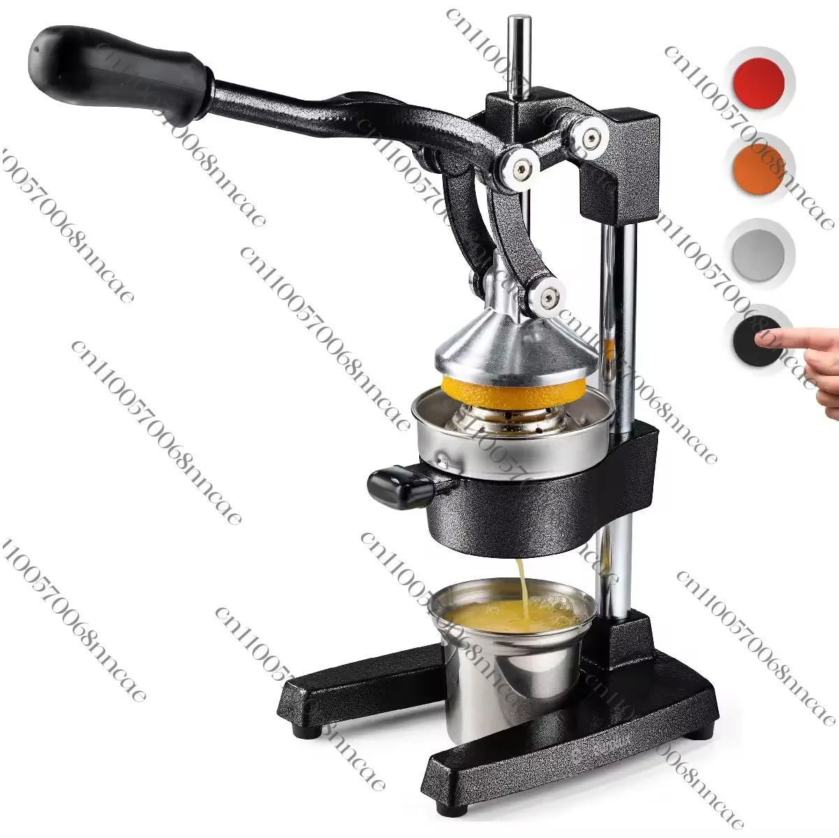 Household stainless steel manual juicer cast iron juicer