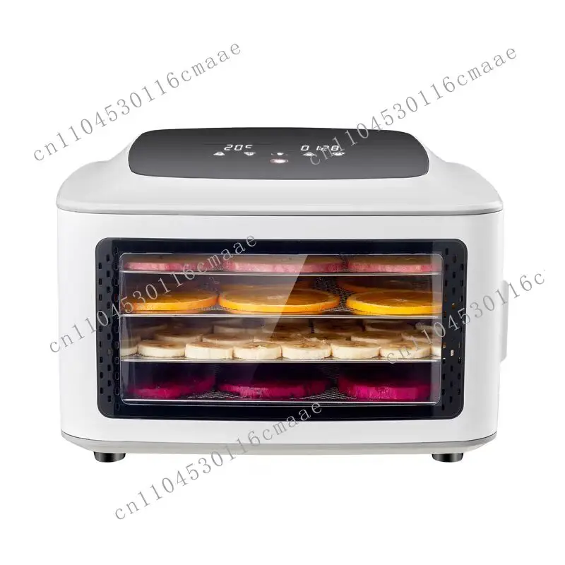 4-layer Food Dehydrator Machine,400W Stainless Steel Drying Racks for Jerky/Fruits/Herbs 24H Timer&Temp Control BPA-Free