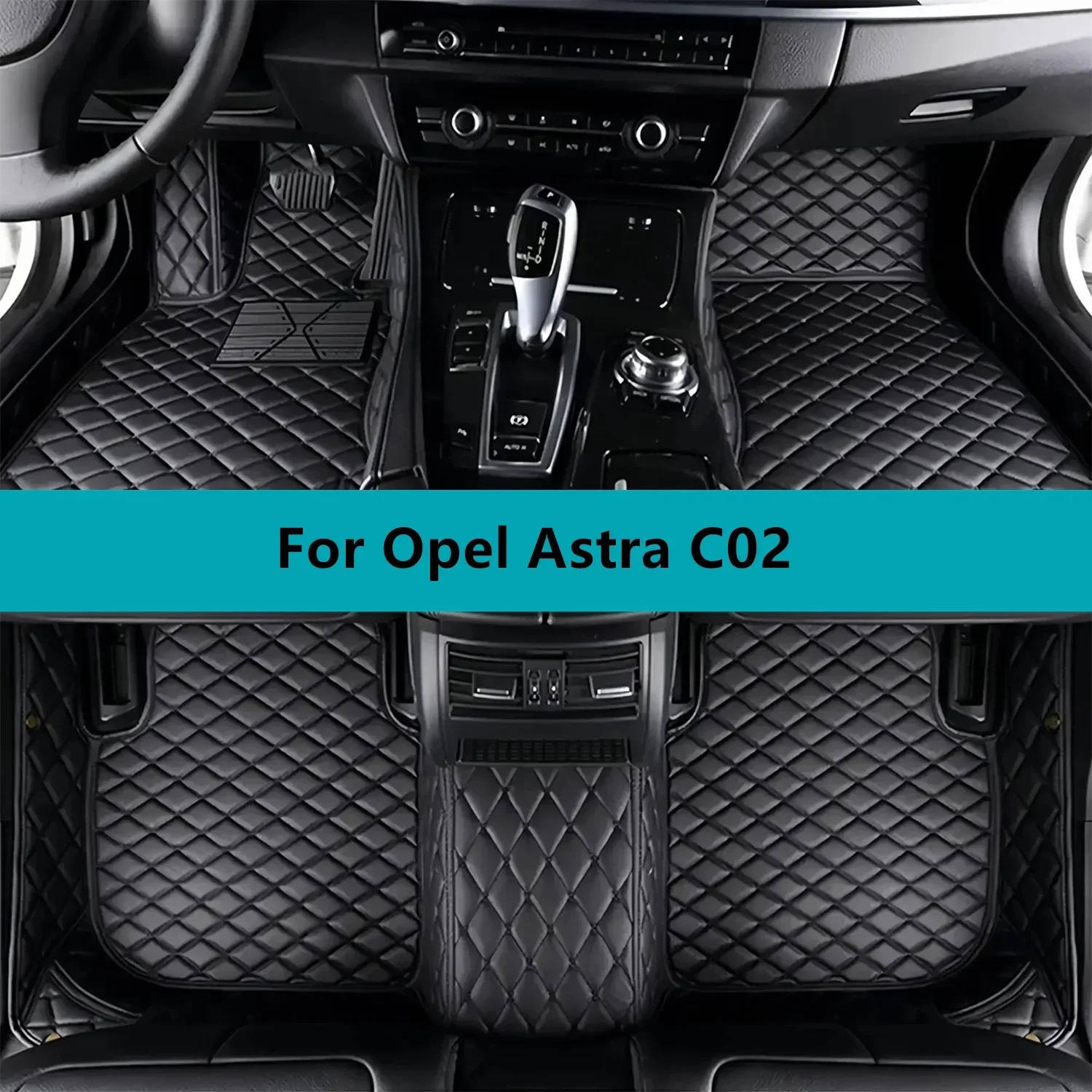 

Car Floor Mats For Opel Astra C02 2021 2022 2023 2024 2025 2026 Full Set Custom Leather All Weather Waterproof Car Floor Mats