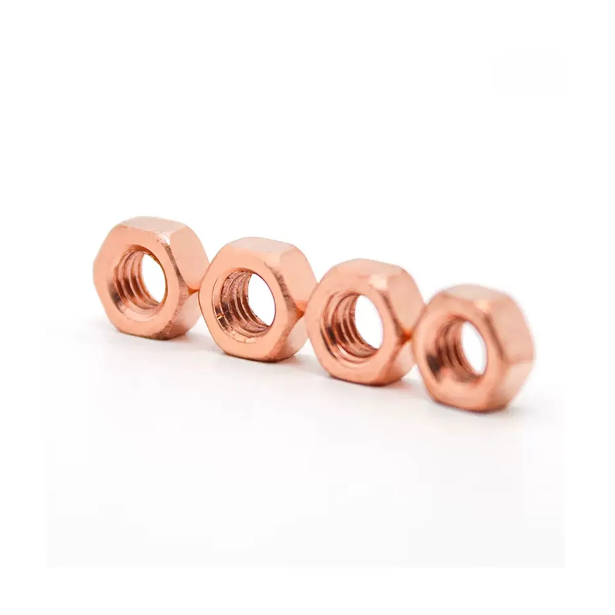 Red Copper Hexagonal Nut/Screw Cap M3M4M5M6M8