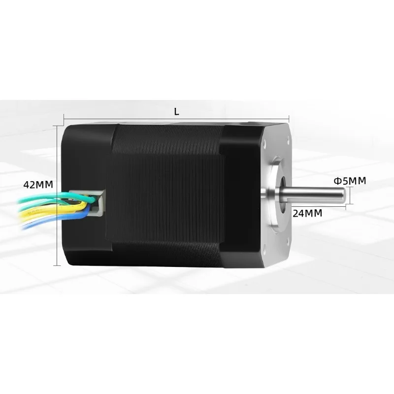 42 DC Brushless Motor BLDC Hall Sensor Three Phase AC Motor 24V 4000RPM High Speed Electric Motor