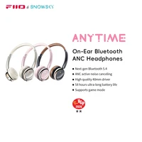 FiiO ANYTIME Bluetooth 5,4 auriculares inalámbricos con cancelación de ruido auriculares Bluetooth auriculares supraaurales inalámbricos de alta resolución con micrófono