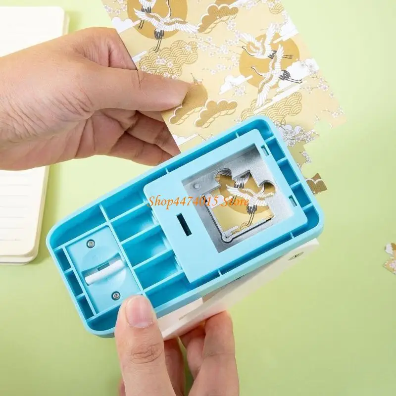K1AA Craft Tool สำหรับการทำอัลบัมการเจาะรูเจาะรูที่แม่นยำสำหรับการตัดกระดาษและอัลบั้ม (1pc)