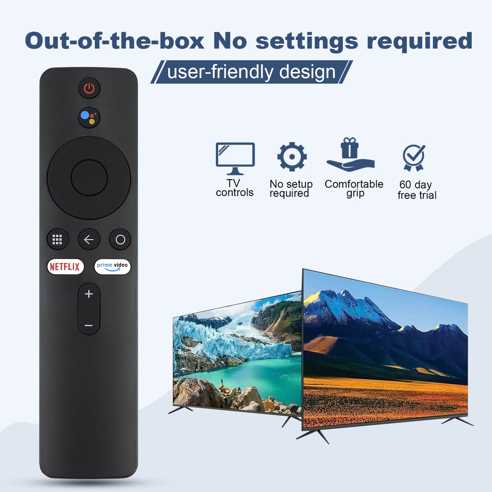 XMRM-006 Voice Remote Control Compatible with Xiaomi MI TV Stick Box S/4S/4K MDZ-22-AB MDZ-24-AA Replacement Controller