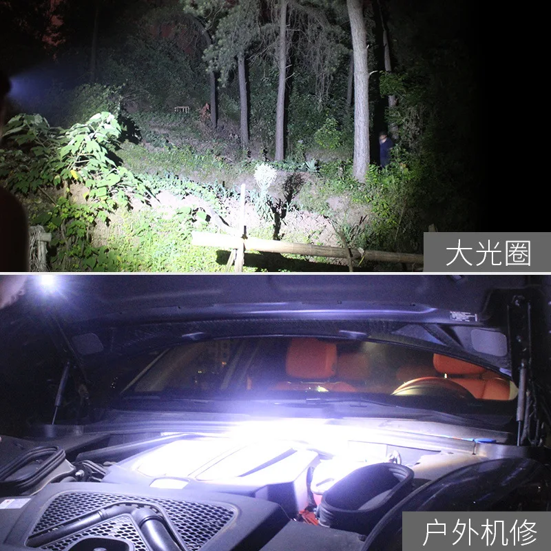 1/2/4/8PCS Bright COB LED Work Light Car Mechanic Lamps USB Rechargeable Flashlight Magnetic Torch Emergency Light Warning Light