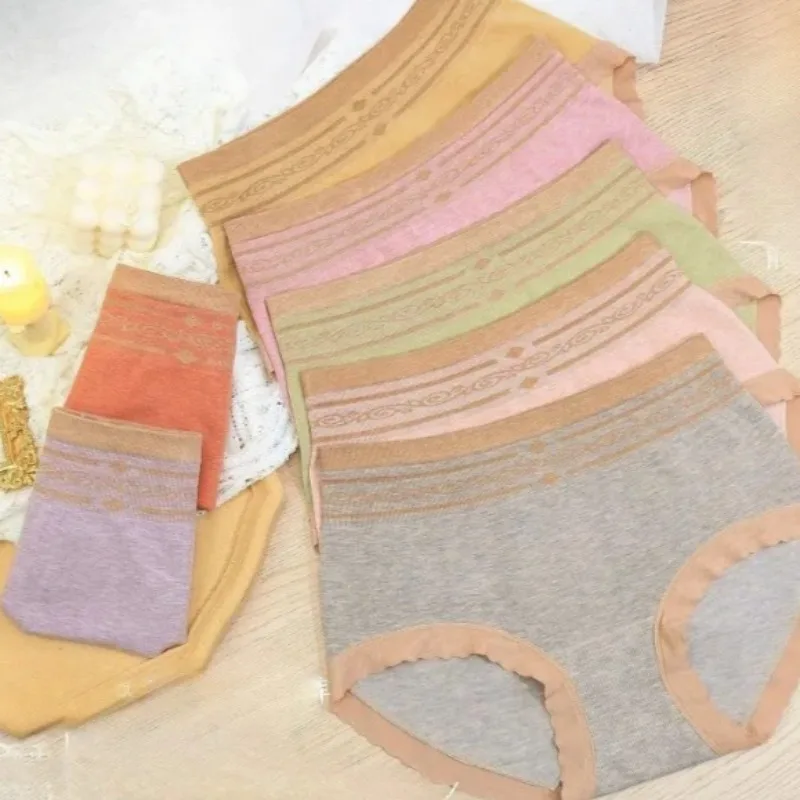 

Трусики из модала, бесшовные контурные трусы, нижнее белье с графеновой подкладкой, антимикробная поддержка, дышащая коса, скульптура