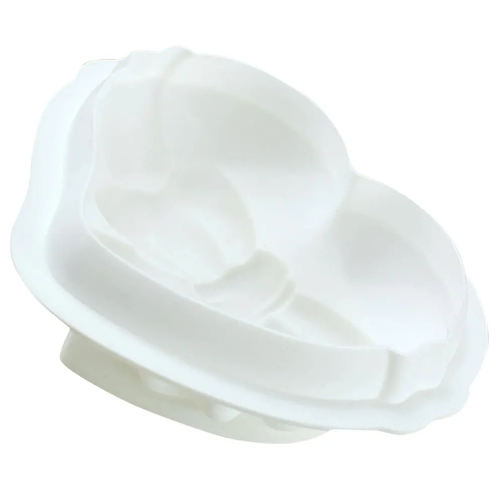 

Silicone Heart Shaped Bow Molds for Baking Cake Chocolate Candy Fondant Mini Pastry Pans Easy Clean Non Stick Odorless Gifts