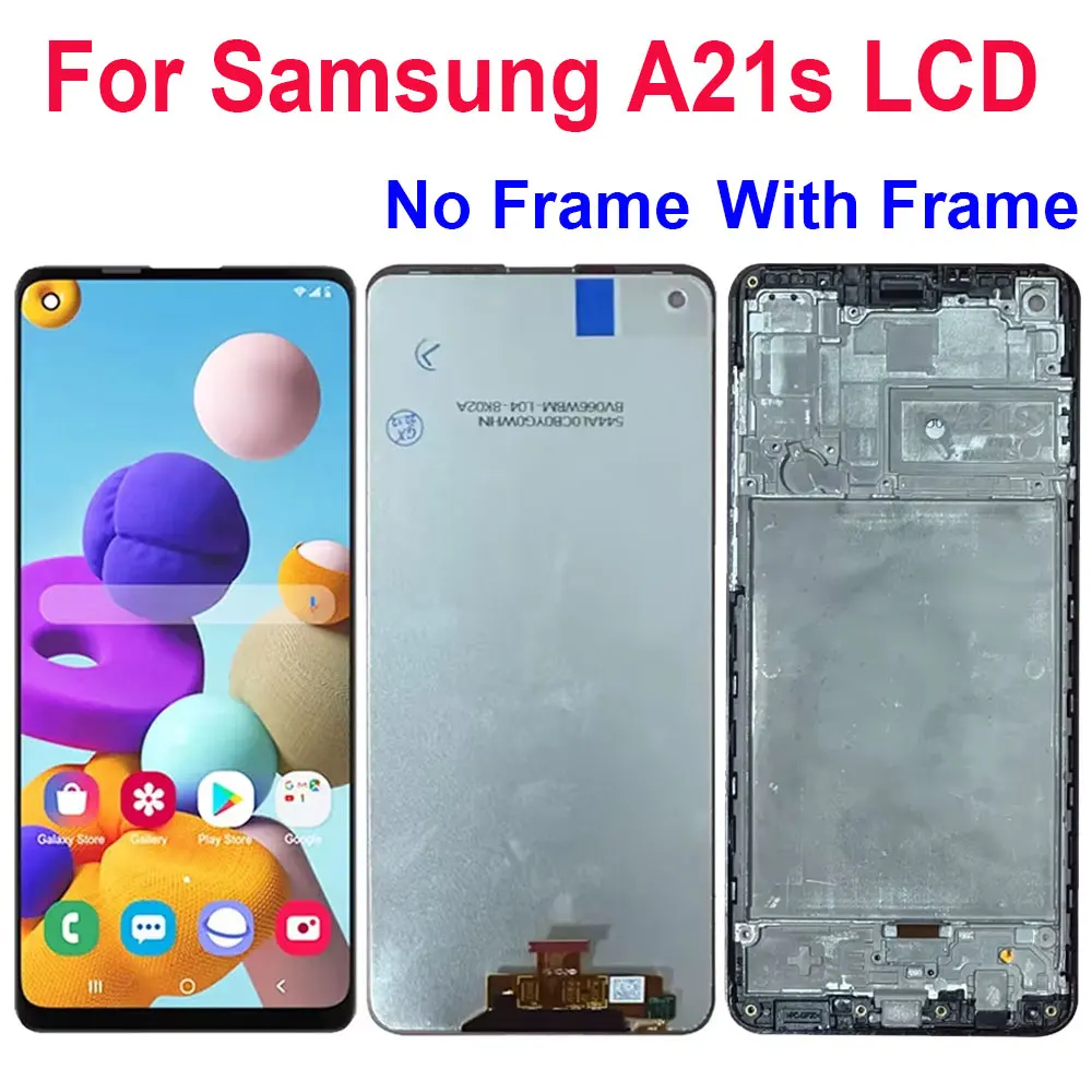 Pantalla LCD de 6,5 pulgadas para Samsung Galaxy A21s A217F A217, piezas de repuesto para digitalizador de Panel táctil para Samsung Galaxy A21s LCD