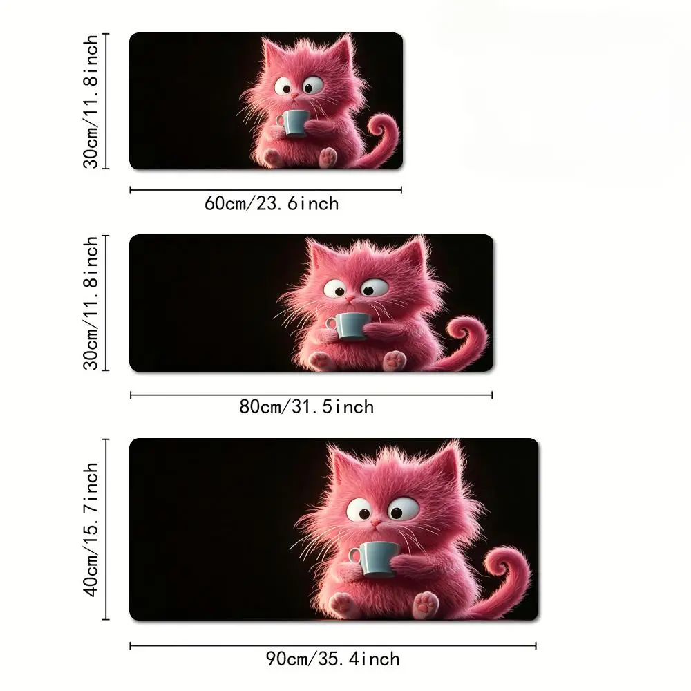 Fantasy Pink Cat Muismat Burea - Gaming Accessories Pink recensie en prijs