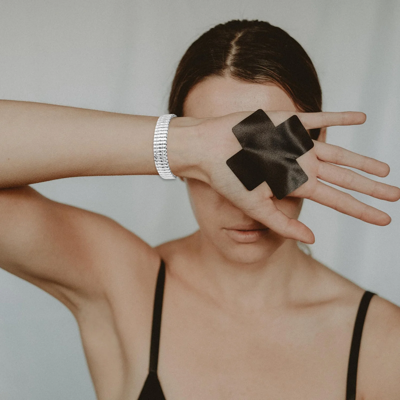 

Stainless Steel Watch Strap For Men Silver Elastic Seamless Comfortable Replacement Band Durable Gift Idea Mens Accessory