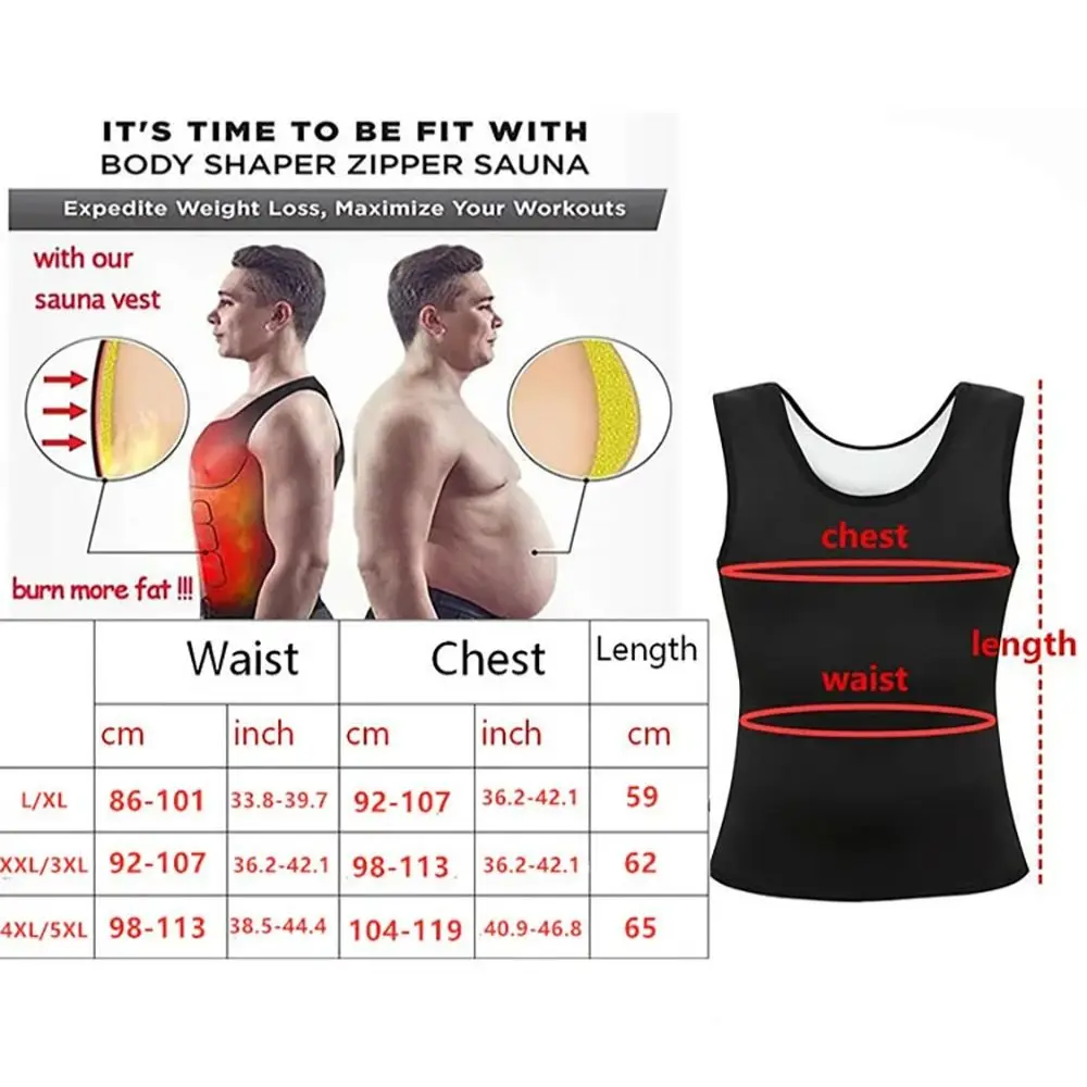 Sauna Sweat Shirt for Men Short Sleeve Body Shaper Gym Exercise Fitness Solid Top Shapewear Sauna Sweat T-Shirt Waist Slimming