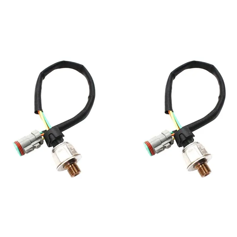 

Simple 2X Pressure Sensor 224-4536 3PP6-1 2244536 For CAT C7 3126 C15 MXS BXS NXS