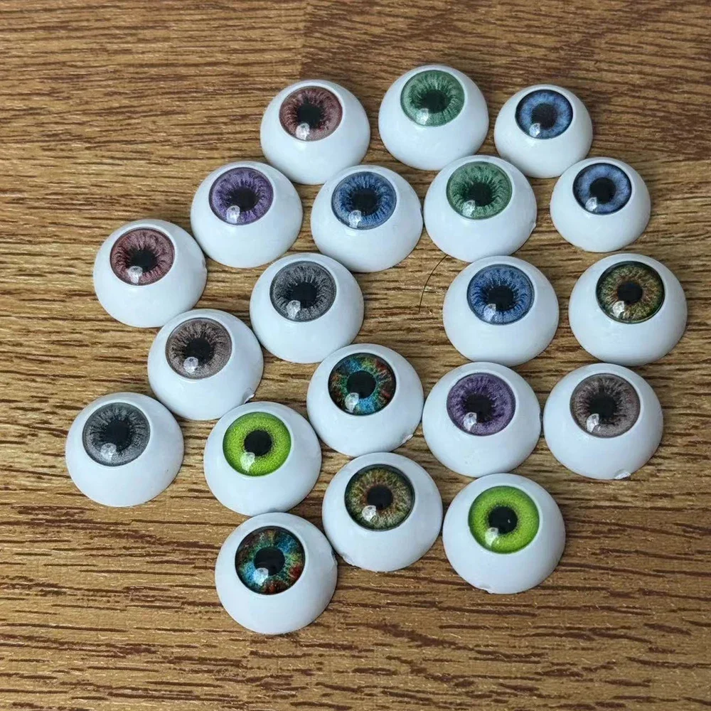 1 Pairs 10mm /12mm / 14mm / 16mm / 18mm Doll Eyes Bjd Doll Eyeball Diy Doll Accessories
