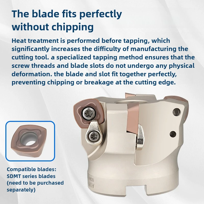 KT CNC ASR ASRF 12 ASRF15 Schneidkopf ASRF 50 63 80 Schneidkopfeinbau SDMT1205 SDMT1505 FMB22 FMB Werkzeughalter Halterungswerkzeug