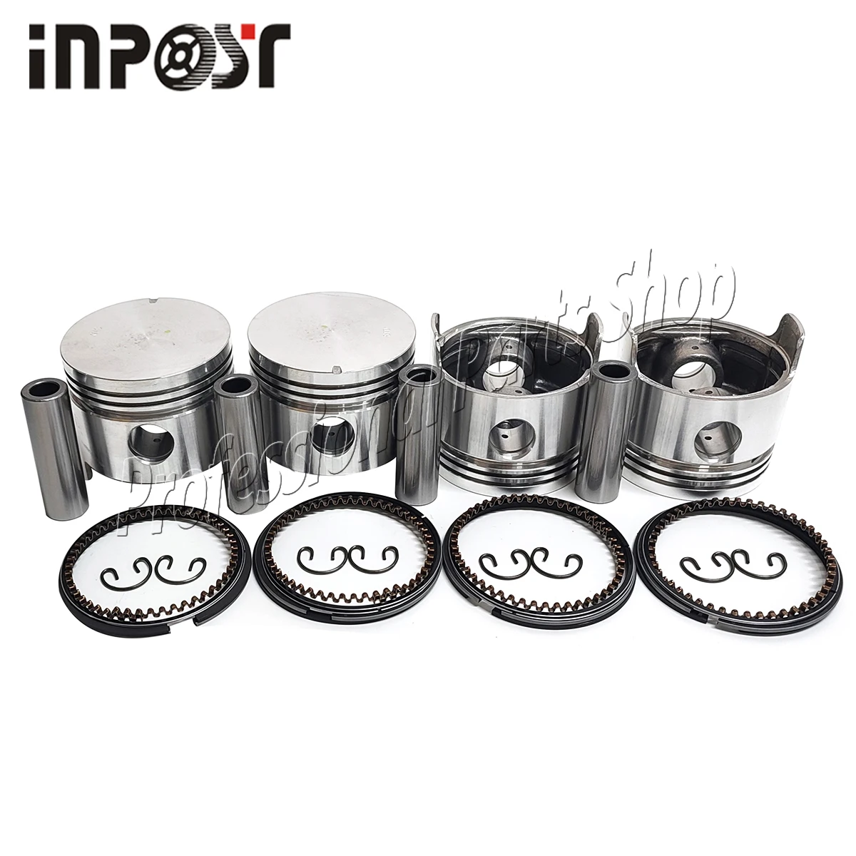 4P 4 set Piston & Ring set for TOYOTA Forklift 4P engine