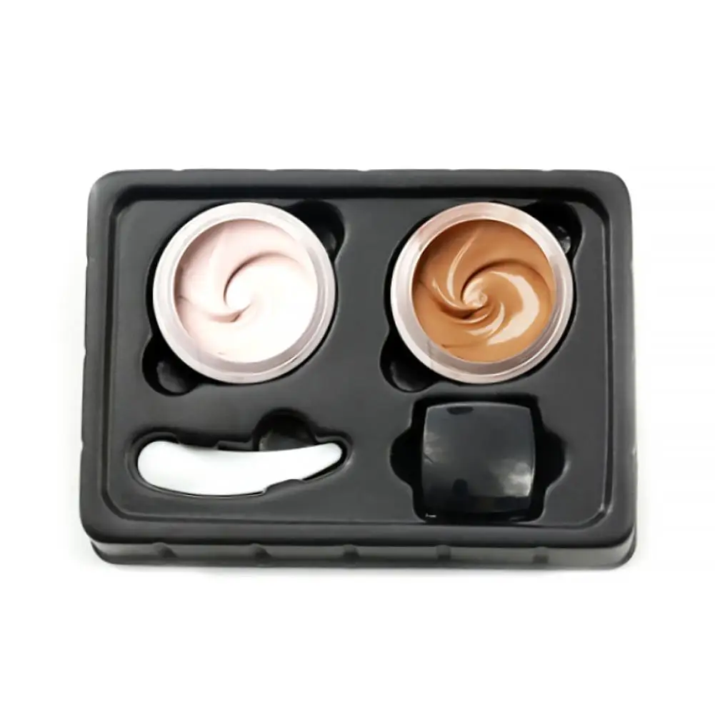 Two-color tattoo concealer waterproof and sweat-proof to cover birthmarks and scars long-lasting concealer foundation cream