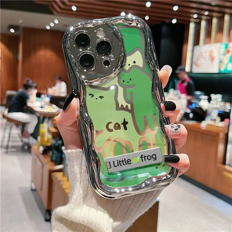 Green Frog Phone Ca… - image