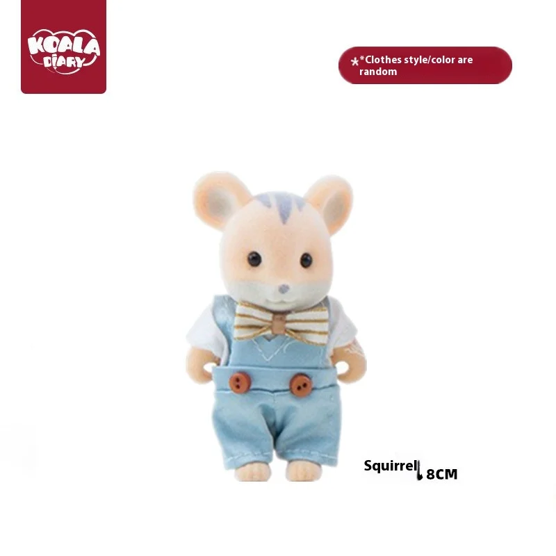 Koala Diary Original Doll Simulation Small Animal Model Miniature Scene Decoration Children\'s Play Home Doll Birthday Gift