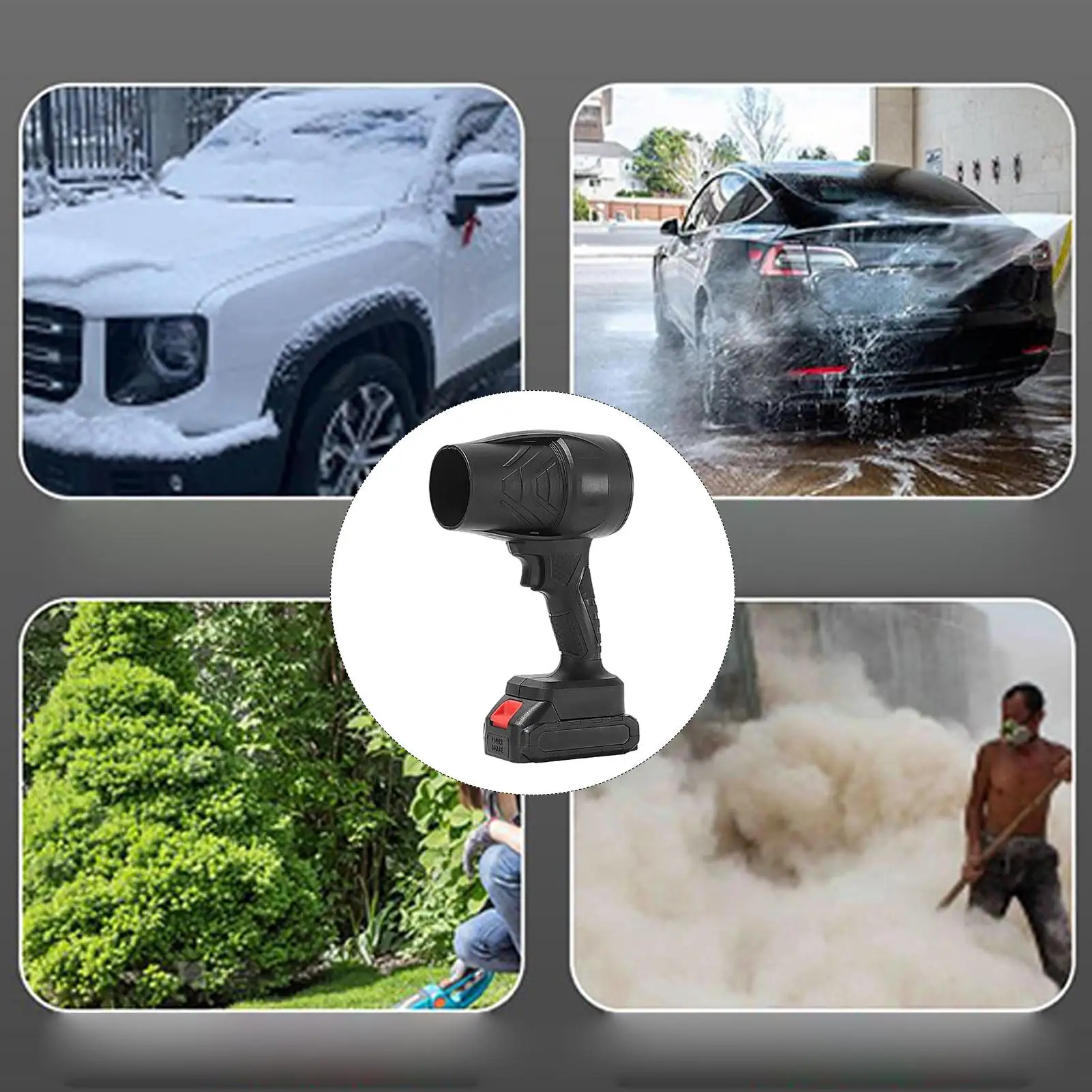 Electric Air Duster Cordless Powerful Rechargeable Cleaning Handheld Air Blower Electronics Cleaner For Computer Electronics