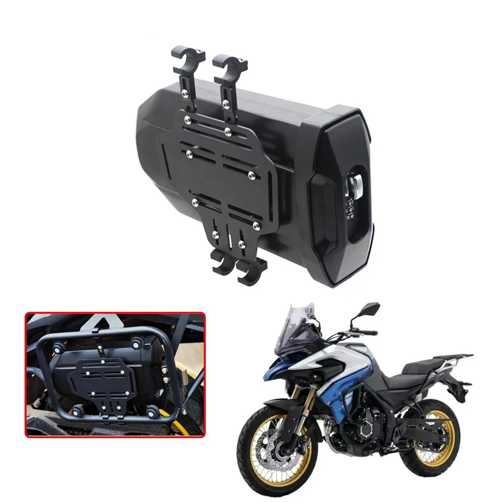 Plain Motorcycle Waterproof Toolbox For VOGE Valico 300DS 500DS DS525X 650DS 3.8 Liters Spare Parts Accessories Left Side Tool B
