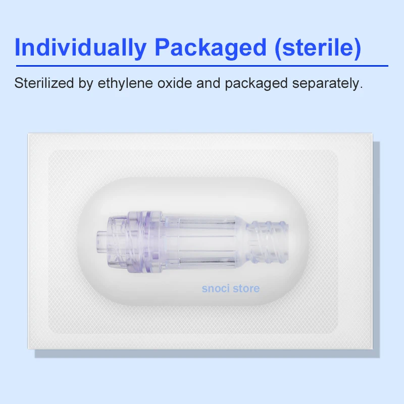 صمام إيقاف الديوك القابل للتصرف مع وصلات إغراء قفل ذكر حقنة توصيل ستيريو مشتركة انتقالية بلاستيكية، قطعة واحدة