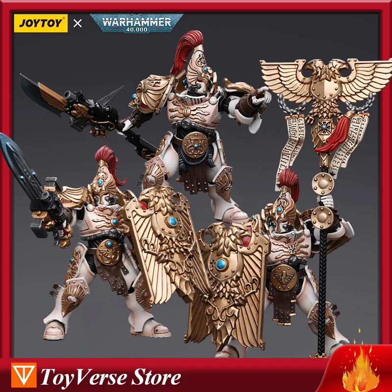 [IN STOCK] JOYTOY Warhammer 40k 1/18 Action Figures Adeptus Custodes Solar Watch Collections Figures