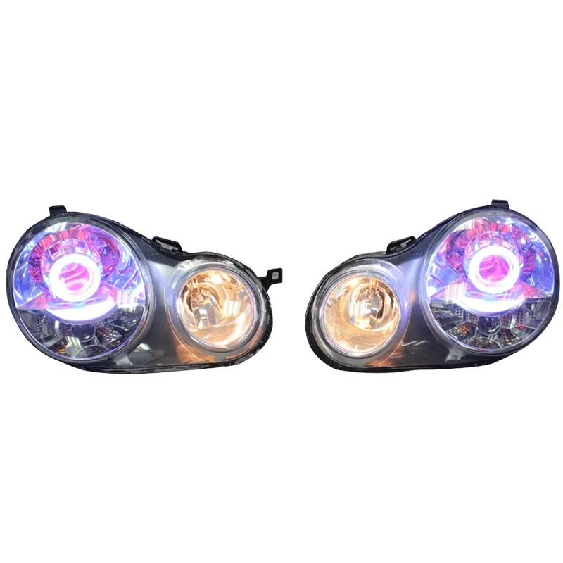 

Sanvi Car Headlight Assembly Bi-Xenon Headlights For V Polo 9N Hi-Low Beam Projector Lens