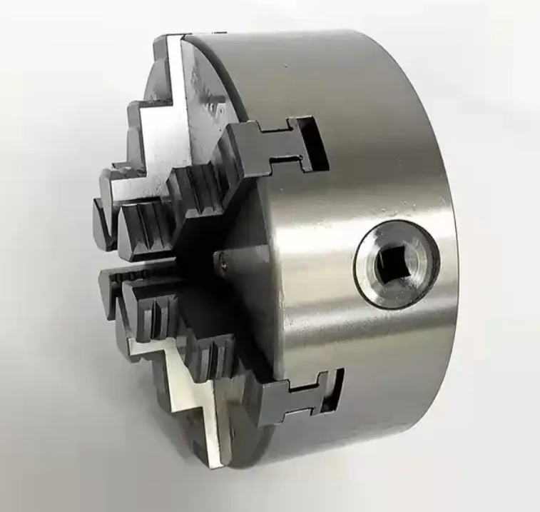 160mm Six Jaw Self-Centering Lathe Chuck Hardened Steel for Mini Lathe for Clamping with Durable Alloy and Steel Material