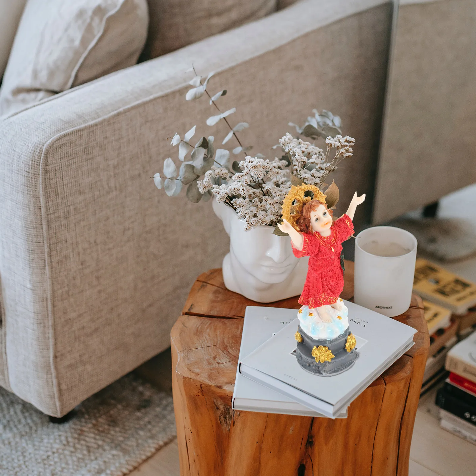 

Jesus Adornment Easter Jesus Adornment Jesus Ornament Resin Statue Desktop Jesus Decor