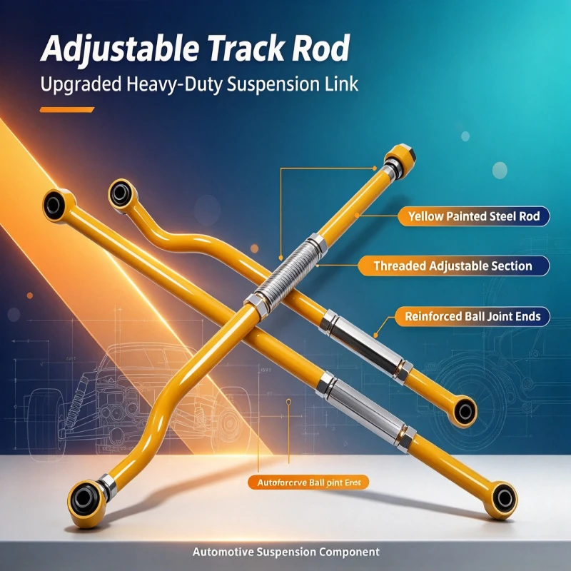 Adjustable Track Bar Front Rear Axle Reinforced Tie Rod 4x4 Off-Road Suspension Steering Parts