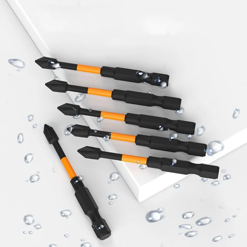 Portable Anti-shock Screwdriver Bit Non-slip Impact Resistant Driver Bit Wear-resistant Durable Screwdriver Batch Head