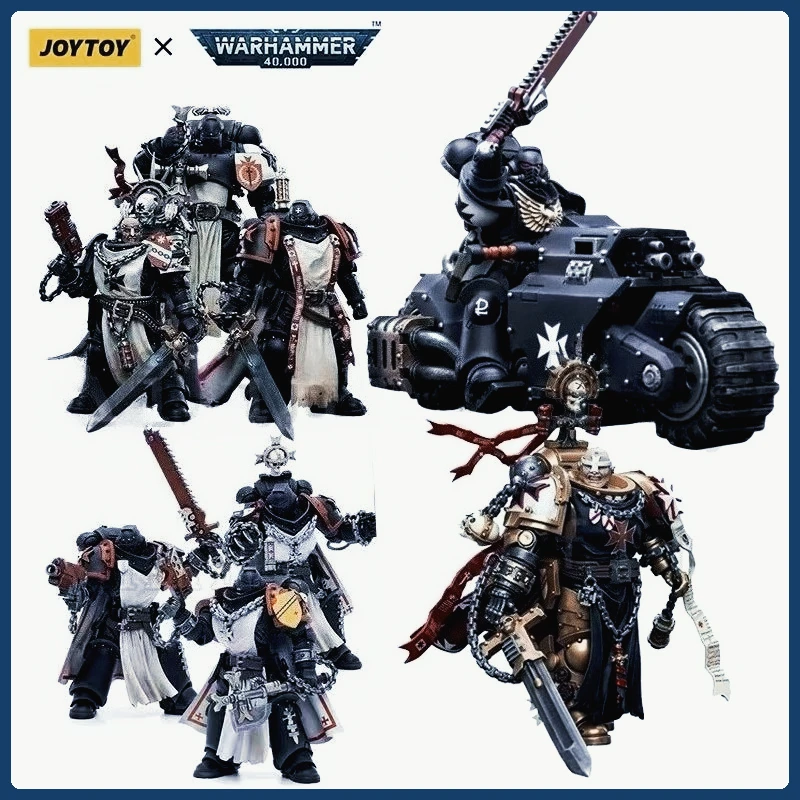 

Фигурка JOYTOY 1/18 40K Black Templars Squads в наличии Коллекция Военная модель