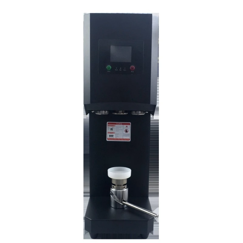 

Can sealing machine, automatic plastic bottle beverage sealing machine