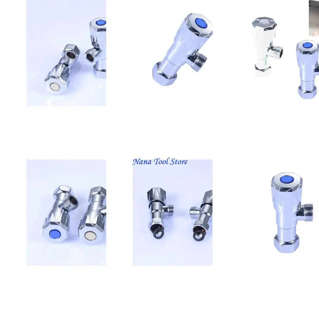 31GJ Water Flows Control Valves 1/2inch Turn Stop Valves Hot/Cold Water Stop Valves for Heating & Plumbing System