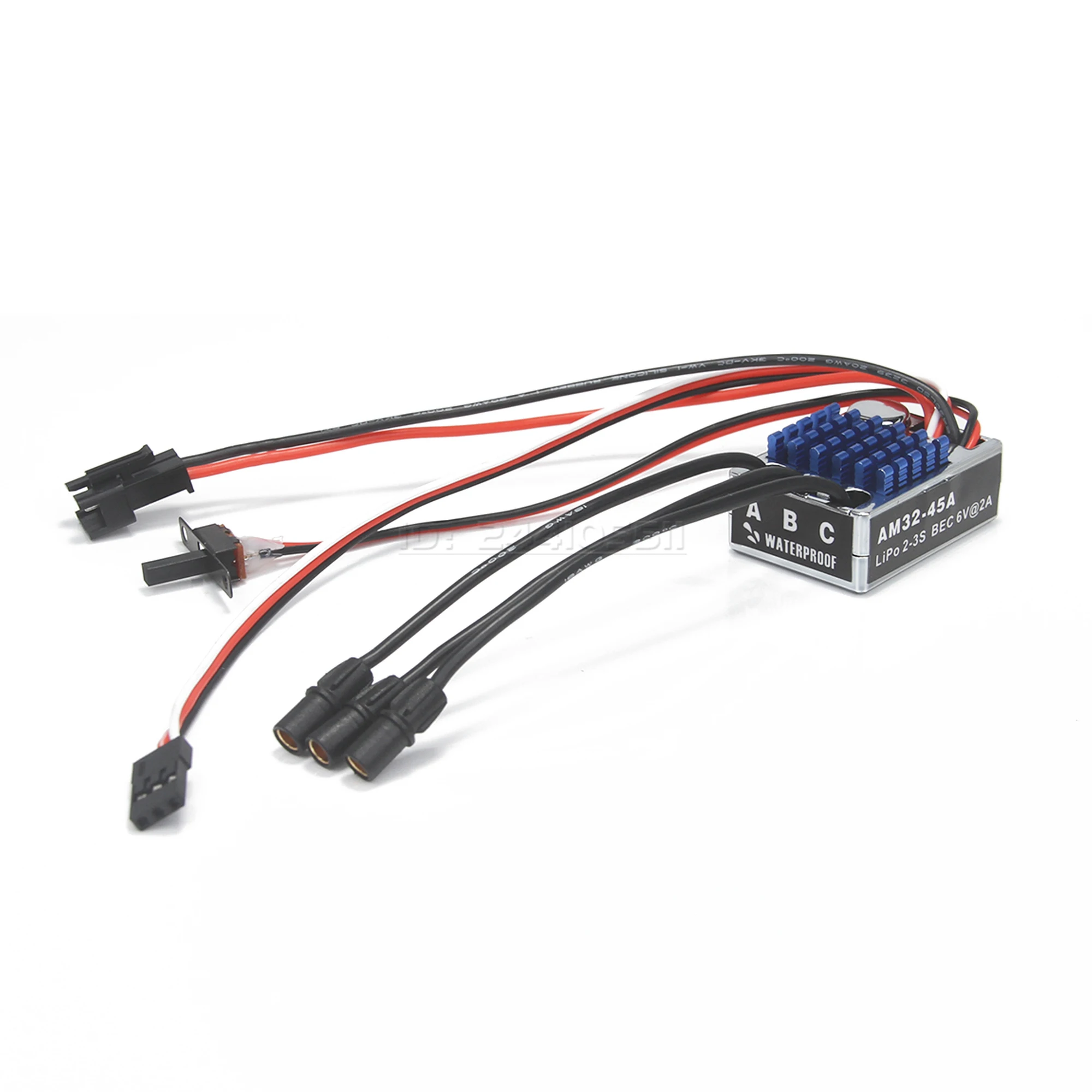 2322 RC Outrunner Crawler Bürstenloser Motor 45A ESC 7CH Sender Empfänger 21g Servo Upgrade Kit für MN82 MN99S MN168 MN78 Auto – Detail 6