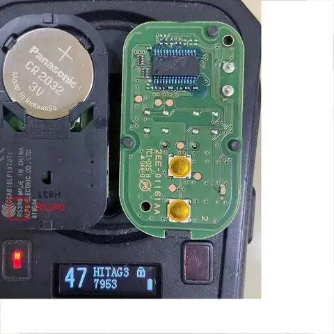 2 Buttons Remote Car Key Fob Shell HU87 Blade ID46 Chip Fit for SUZUKI Swift Ignis SX4 Alto Key Case Cover 10 best sales suzuki wagon r key - №4