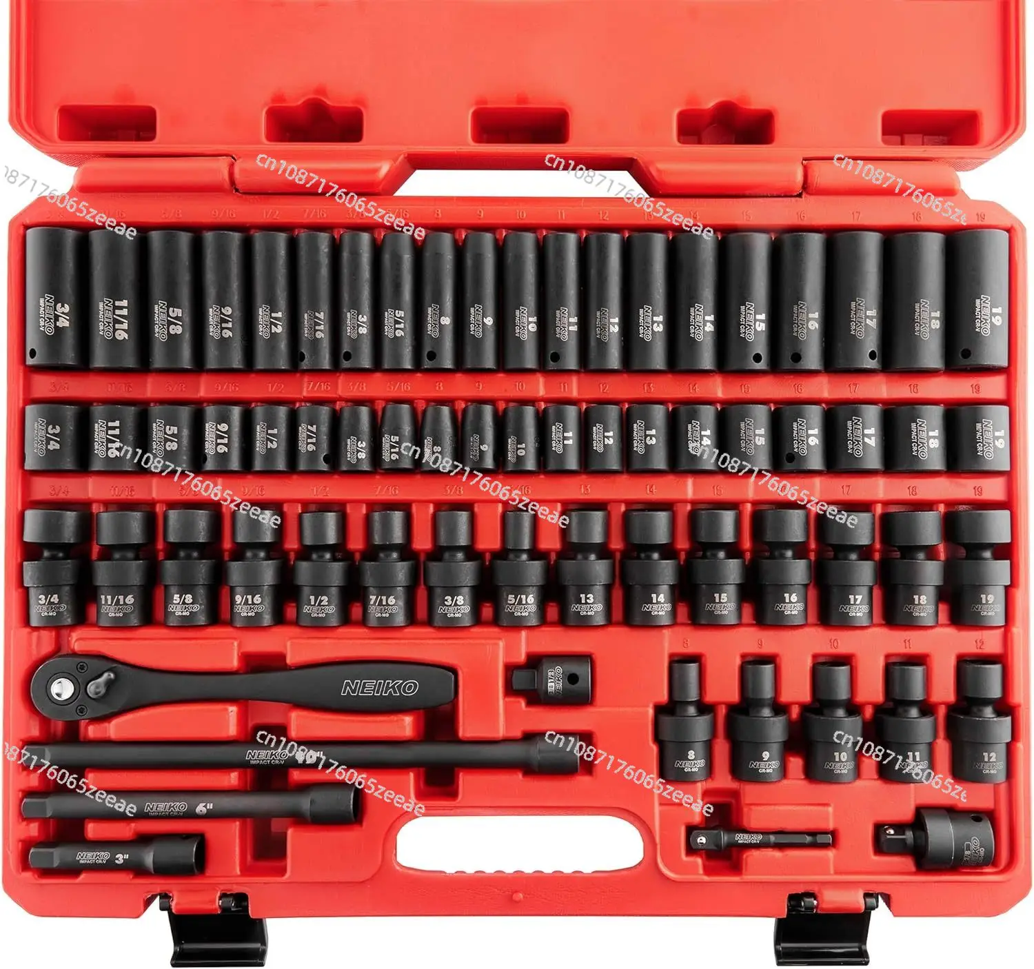 02471A Impact Socket Set, 3/8\