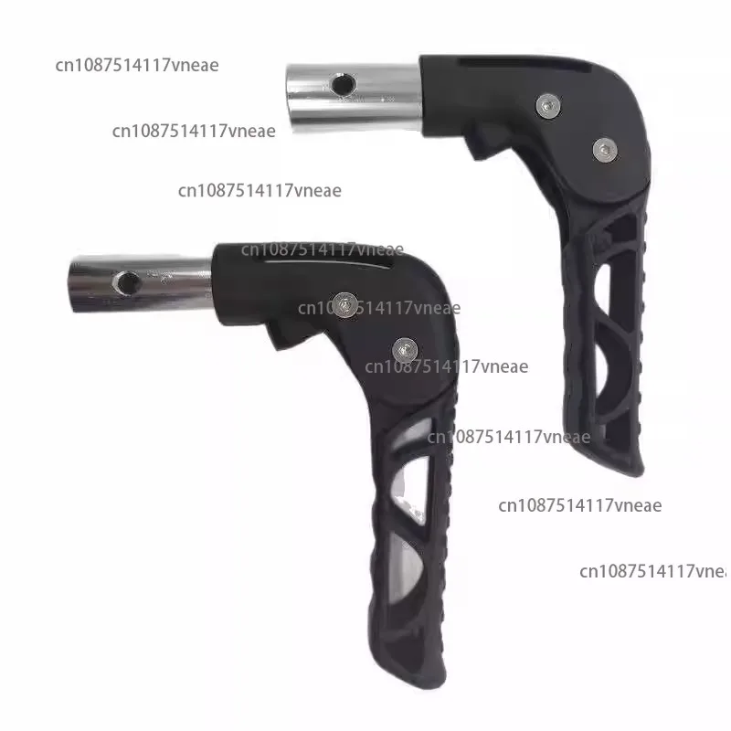 

1 Pair Universal Sports Wheelchair 22MM Diameter Foldable Push Handle, Wheelchair Handle Accessories