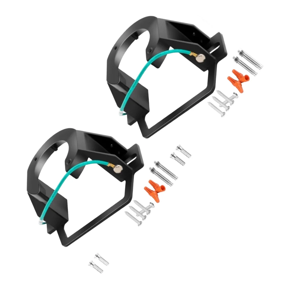 Two Ceiling Fan Mounting Brackets for Slightly Vaulted Ceilings Under 10 Degree Angle Compatible with Standard 1 Inch Downrods