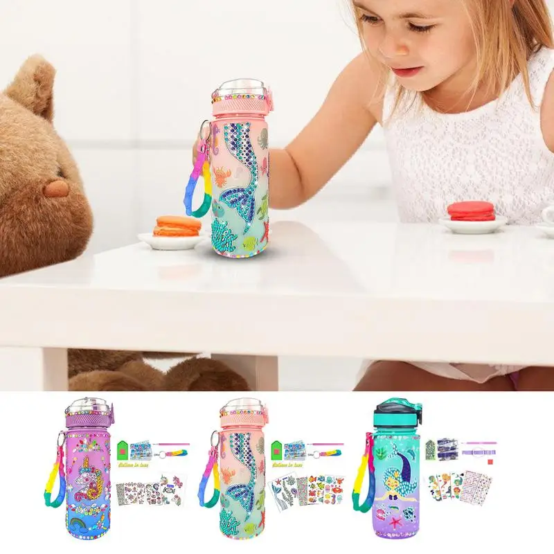 

Decorate Your Own Water Bottle Design Your Own Water Bottle With Stickers Arts And Crafts Kits Toys For Girls Aged 6-12 Girls