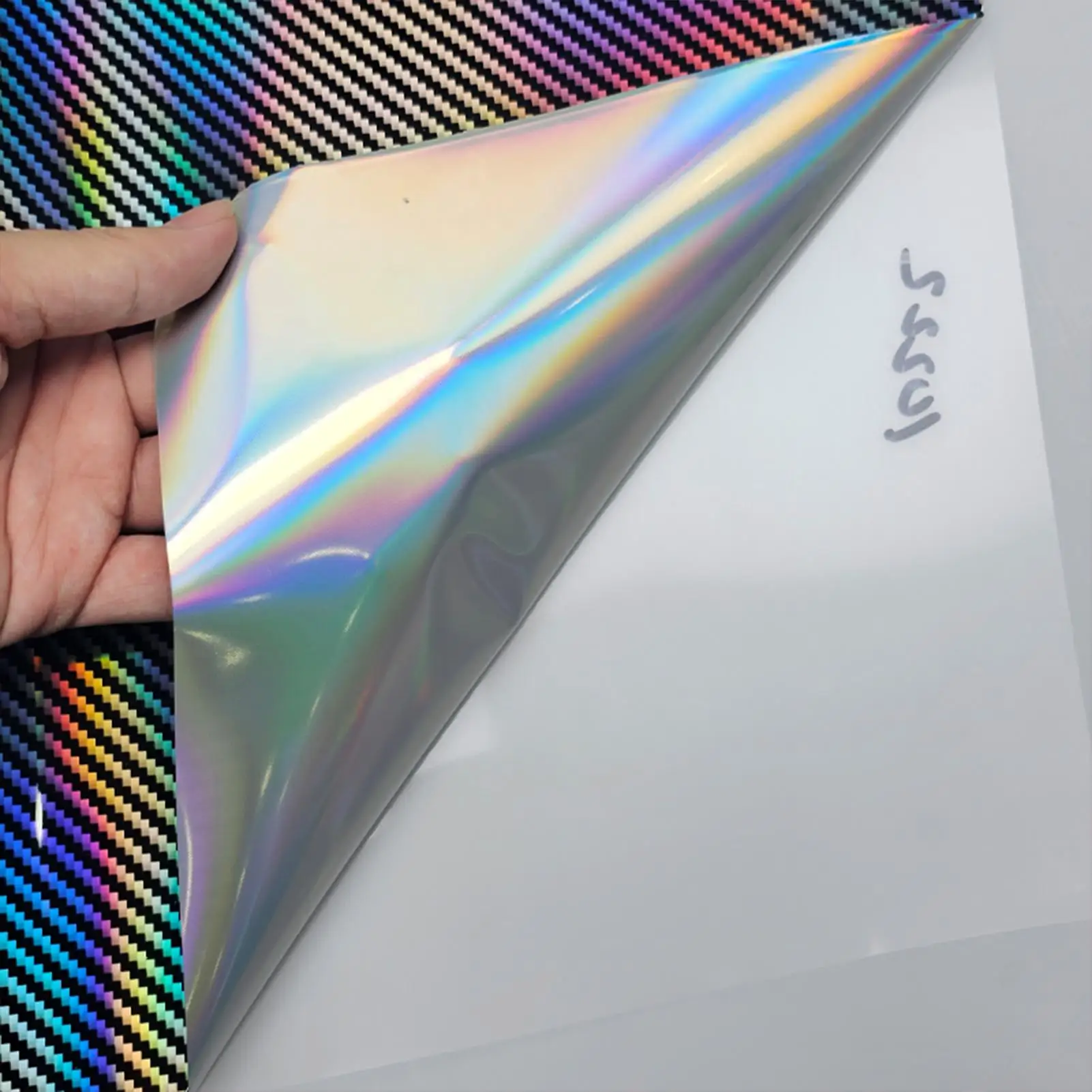 

30x50cm PET Carbon Fiber Car Film Carbon Fiber Protection Film Car Sticker Stylish Modification Accessories Interior Decoration