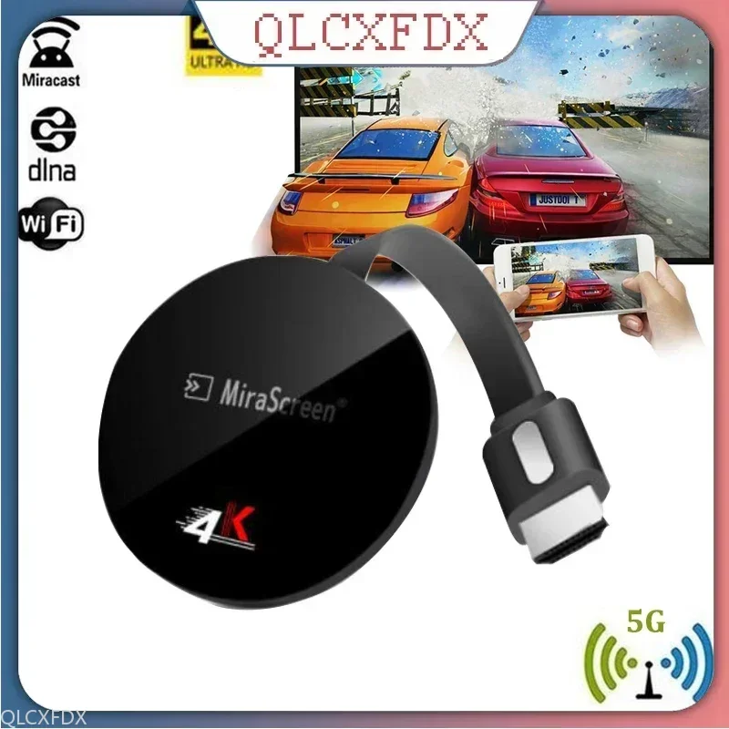 G7 PLUS HD 4K WiFi TV Stick HDMI-совместимый 2,4G/5G беспроводной ключ дисплея DLAN-приемник зеркальный Miracast для ios android